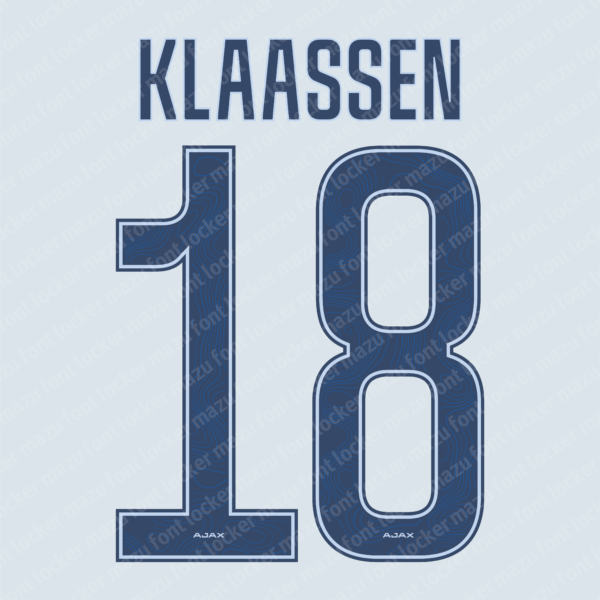 Ajax Third 2026-2027 Font Vector (AI, EPS, SVG, TTF) – #1 Authentic Style