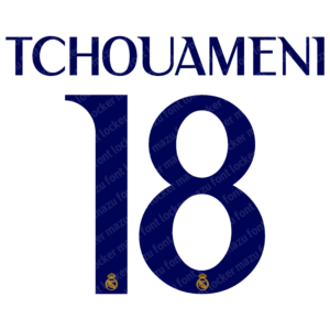 Real Madrid 2023-2024 Font