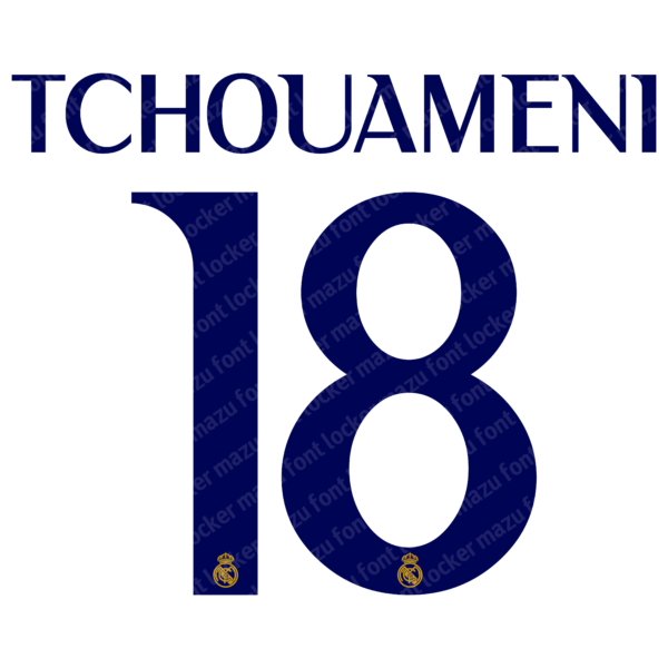 Real Madrid 2023-2024 Font Vector (AI, EPS, SVG, TTF) – #1 Authentic Style