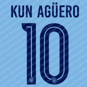 Manchester City 2017-2018 Font