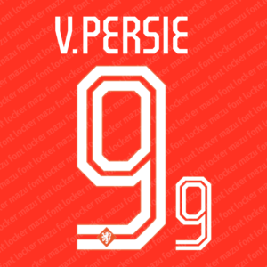 netherlands world cup 2014 home & away font vector (digital download)