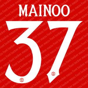Manchester United 2025-2026 Font
