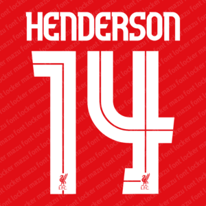 Liverpool 2010-2018 Font