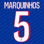 PSG Ligue 1 2026-2027 Font Vector (AI, EPS, SVG, TTF) – Elegant Ligue 1 Kit