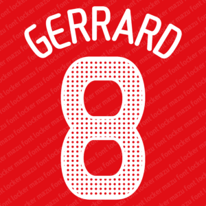 Liverpool 2008-2010 Font