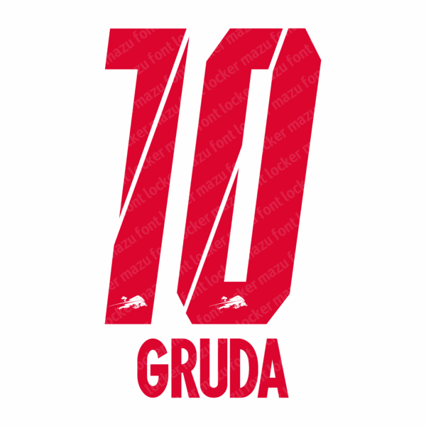 Red Bull Leipzig 2026-2027 Font Vector (AI, EPS, SVG, TTF) – #1 Authentic Style
