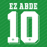 Real Betis 2025-2026 Font Vector – Vibrant Green & White Glory