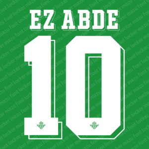 Real Betis 2025-2026 Font