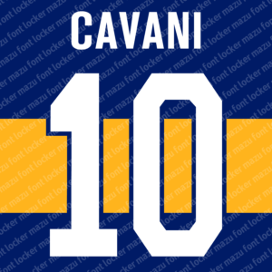 Boca Juniors 2025-2026 Font