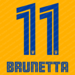 Tigres UANL 2025-2026 Font Vector – Bold Official Jersey Style for True Liga MX Fans