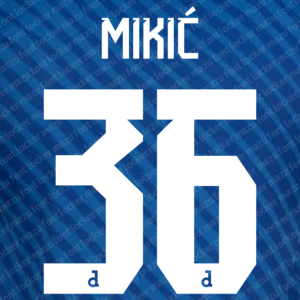 Dinamo Zagreb 2024-2025 Font