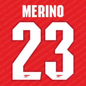 Arsenal 2026-2027 Font
