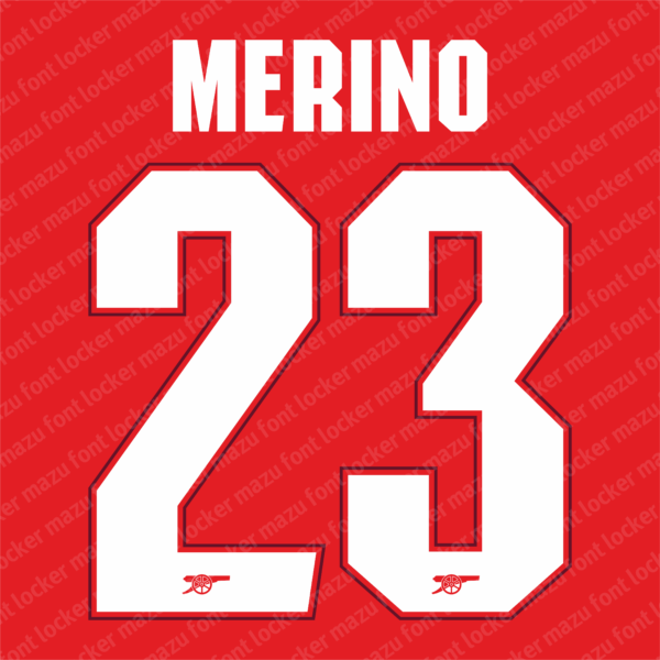Arsenal 2026-2027 Font Vector – Epic Unstoppable Gunners Masterpiece