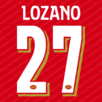 PSV Eindhoven 2024-2025 Font Vector – Bold Philips Kit