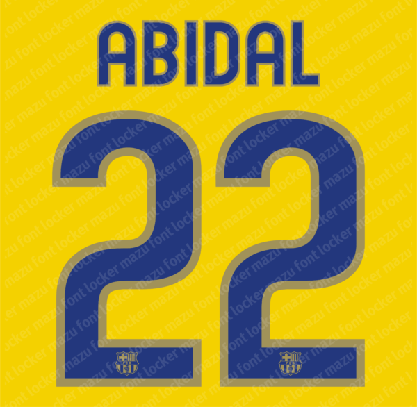 Barcelona 2008-2009 Font Vector (AI, EPS, SVG, TTF) – #1 Authentic Style