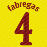 Arsenal UCL 2010-11 Home, Away & Third Font Vector (Digital Download)