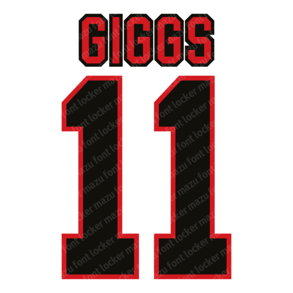 Manchester United 1996-97 Font Vector (AI, EPS, SVG, TTF) – #1 Authentic Style