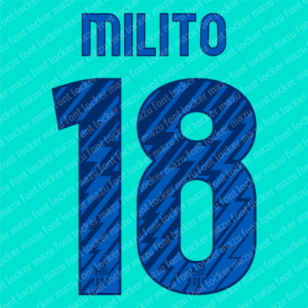 Barcelona 2010-2011 Font Vector (AI, EPS, SVG, TTF) – #1 Authentic Style