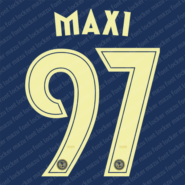 Club America 2025-26 Font Vector (AI, EPS, SVG, TTF) – #1 Authentic Style