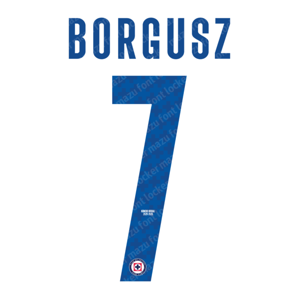 Cruz Azul 2025-26 Font Vector (AI, EPS, SVG, TTF) – #1 Authentic Style