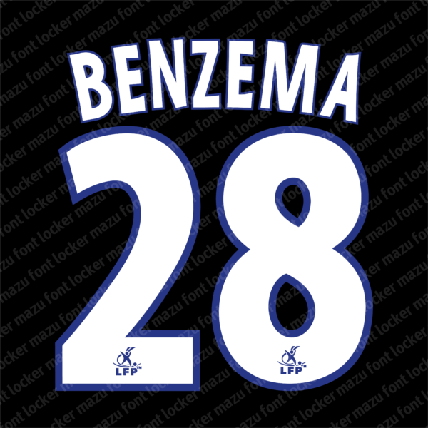 Olympique Lyon 2004-2005 Font Vector (AI, EPS, SVG, TTF) – #1 Authentic Style