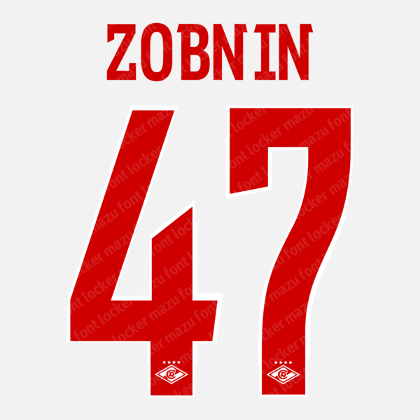 Spartak Moscow 2025-26 Font Vector (AI, EPS, SVG, TTF) – #1 Authentic Style