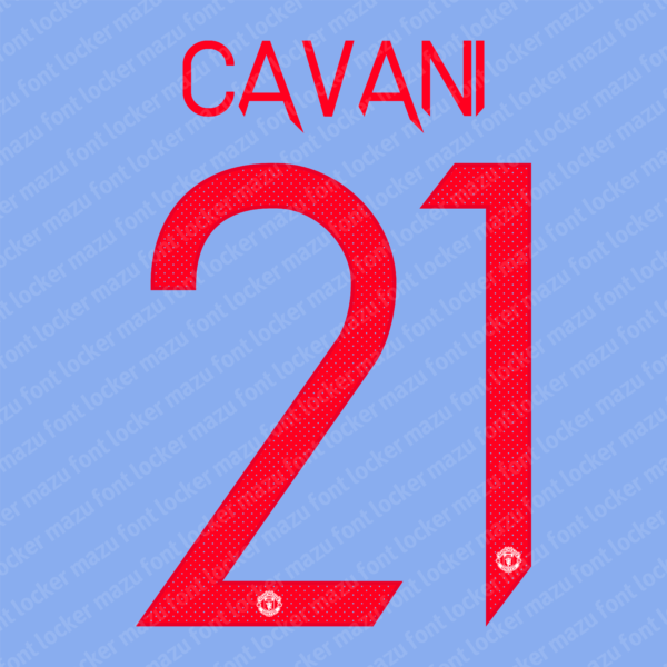 Manchester United 2021-2022 Font Vector (AI, EPS, SVG, TTF) – #1 Authentic Style