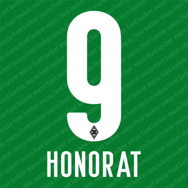 Borussia Monchengladbach 2025-2026 Font Vector (AI, EPS, SVG, TTF) – #1 Authentic Style