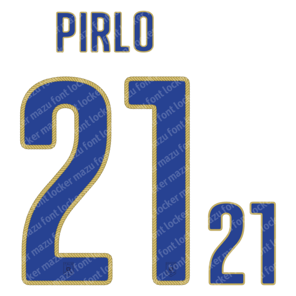 Italy World Cup 2014 Font Vector (AI, EPS, SVG, TTF) – Classic Azzurri Legend