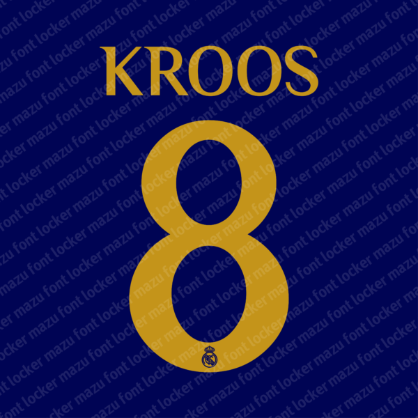 Real Madrid 2023-2024 Font Vector (AI, EPS, SVG, TTF) – #1 Authentic Style
