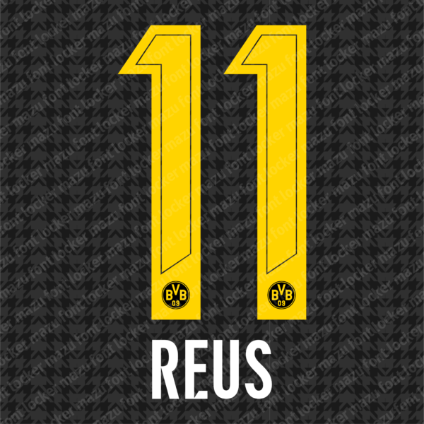 Borussia Dortmund 2024-2025 Font Vector (AI, EPS, SVG, TTF) – #1 Authentic Style