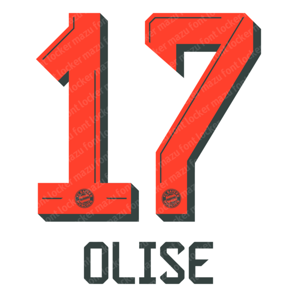 Bayern Munich 2025-2026 Font Vector (AI, EPS, SVG, TTF) – #1 Authentic Style
