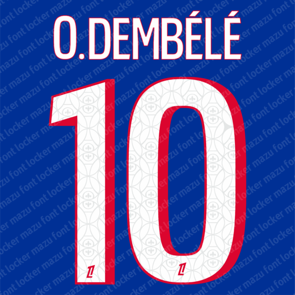 PSG Ligue 1 2026-2027 Font Vector (AI, EPS, SVG, TTF) – Elegant Ligue 1 Kit