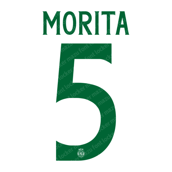 Sporting CP 2024-2025 Font Vector – Vibrant Lion Kit