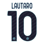 Inter Milan 2025-2026 Font Vector – Legendary Nerazzurri Power