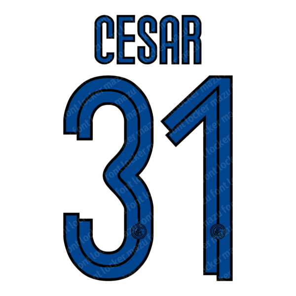 Inter Milan 2007-2008 Font Vector – Epic Nerazzurri Masterpiece of Glory