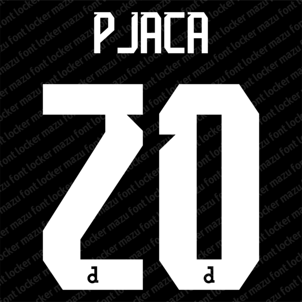 Dinamo Zagreb 2024-2025 Font Vector – Fearless Croatian Football Masterpiece