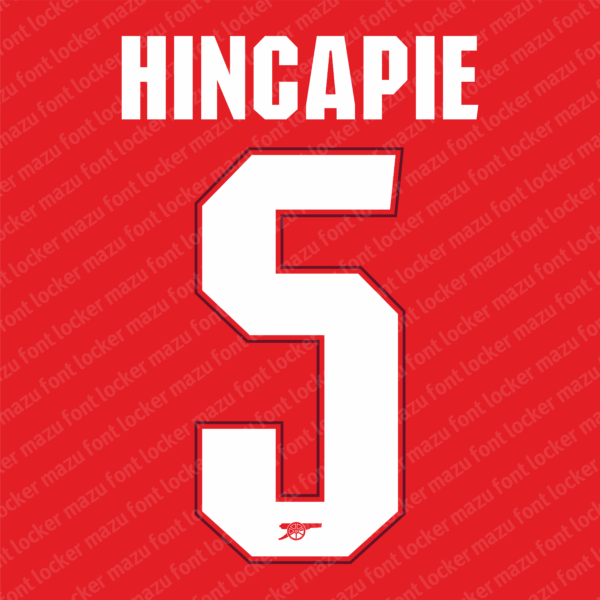 Arsenal 2026-2027 Font Vector – Epic Unstoppable Gunners Masterpiece
