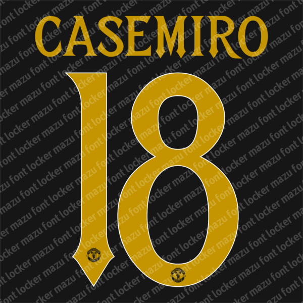 Manchester United 2025-2026 Font Vector (AI, EPS, SVG, TTF) – #1 Authentic Style
