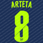 Arsenal 2014-2015 Font Vector (AI, EPS, SVG, TTF) – #1 Authentic Style