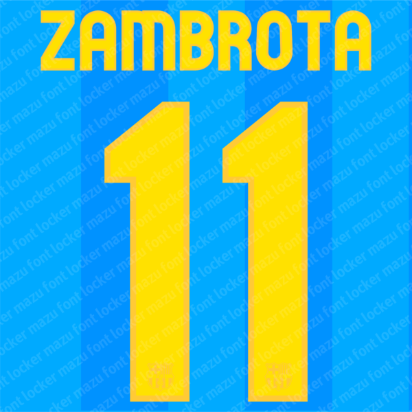 Barcelona 2006-2008 Font Vector (AI, EPS, SVG, TTF) – #1 Authentic Style