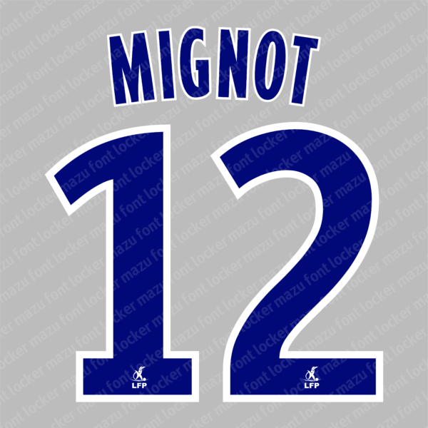 Ligue 1 France 2007-2010 Font Vector (AI, EPS, SVG, TTF) – #1 Authentic Style