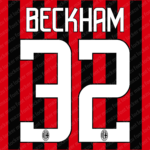 AC Milan 2008-2009 Font Vector – Glorious Rossoneri Powerfont