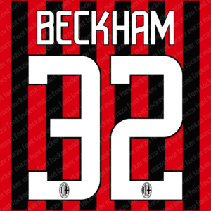 AC Milan 2008-2009 Font