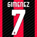 AC Milan 2026-2027 Font Vector – Unstoppable Legendary Rossoneri Champion