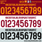 AS Roma 2015-2016 Font Vector – Legendary Giallorossi Masterpiece