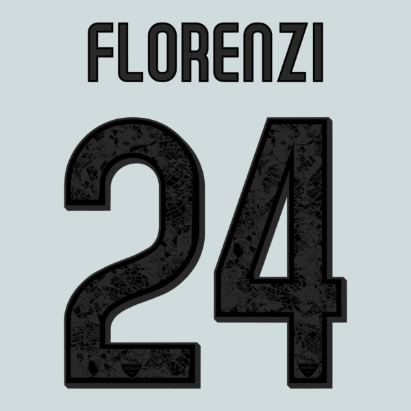 AS Roma 2015-2016 Font Vector – Legendary Giallorossi Masterpiece