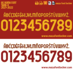 AS Roma 2021-2022 Font Vector – Epic Giallorossi Masterpiece