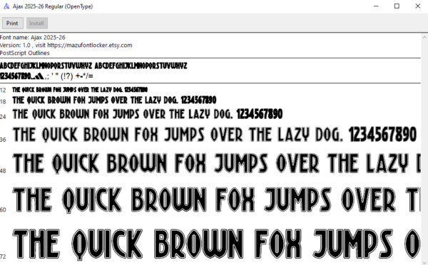 Ajax Amsterdam 2025-2026 Font – Fearless Godenzonen Dominance
