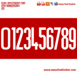 Ajax Amsterdam 125th Anniversary 2025 Font – Ultimate Godenzonen Masterpiece